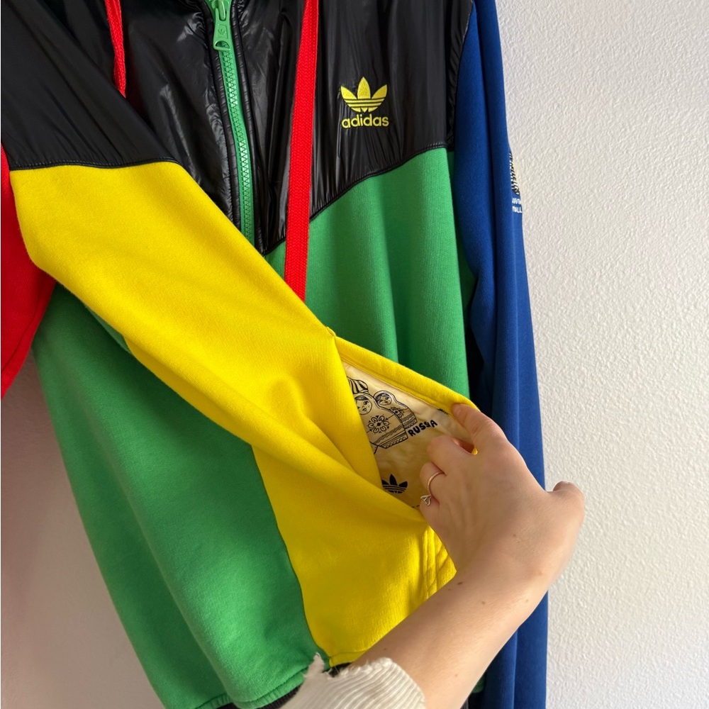Adidas Originals FIFA World Cup‎ 2010 South Africa limited edition hoodie Sz XL - Picture 5 of 11
